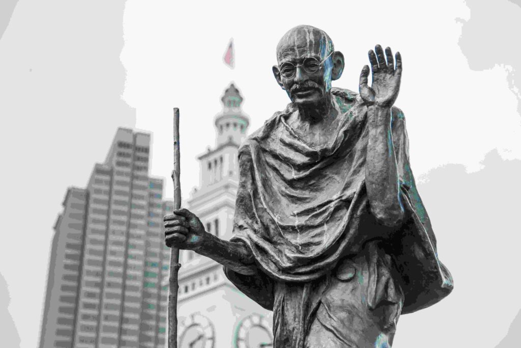 Statue of Mahatma Gandhi in San Francisco